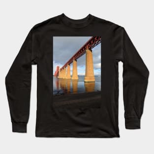 Forth Rail Bridge, Scotland Long Sleeve T-Shirt